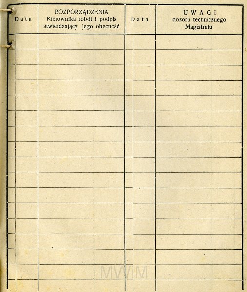 KKE 5747-4.jpg - Dok. Księga kontroli technicznej domu Heleny Awgul w Wilnie przy ulicy Swistopol 20a, Wilno, 18 VII 1934 r.